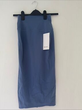 lululemon athletica Dusty Blue Midi Skirt
